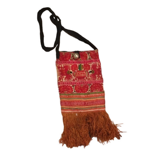 Vintage Boho/Chic Hand Embroidered Crossbody Bag